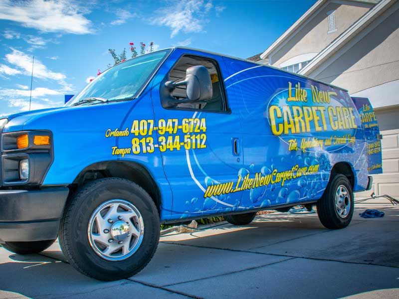 Professional Carpet Cleaning Trucks