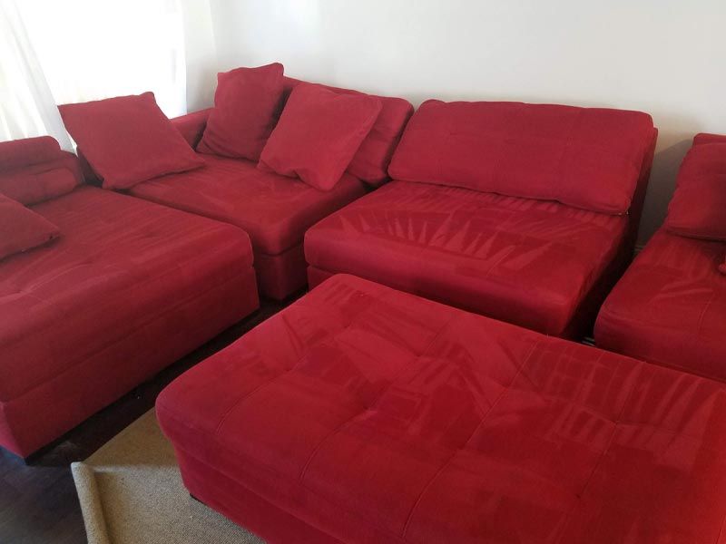 Couch Upholstery Cleaning Results
